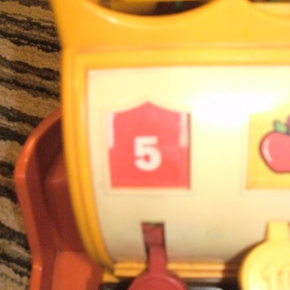 FisherPrice Toys Vintage 7s Fisher Price Toy Play Cash Register